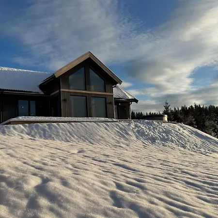 Mjosli Panorama - Jacuzzi & Badstu - Mjosa-Utsikt - 30 Min Osl Eina
