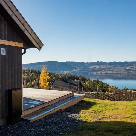 Vendégház Mjosli Panorama - Jacuzzi & Badstu - Mjosa-Utsikt - 30 Min Osl Eina