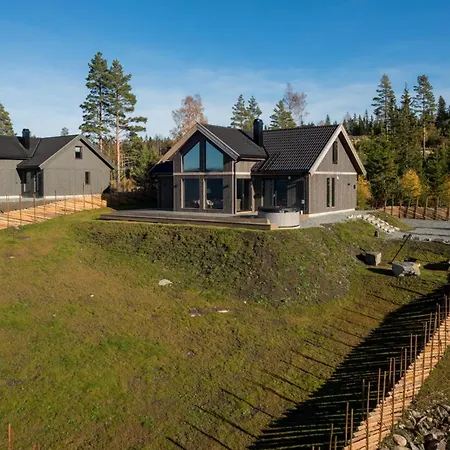 Mjosli Panorama - Jacuzzi & Badstu - Mjosa-Utsikt - 30 Min Osl